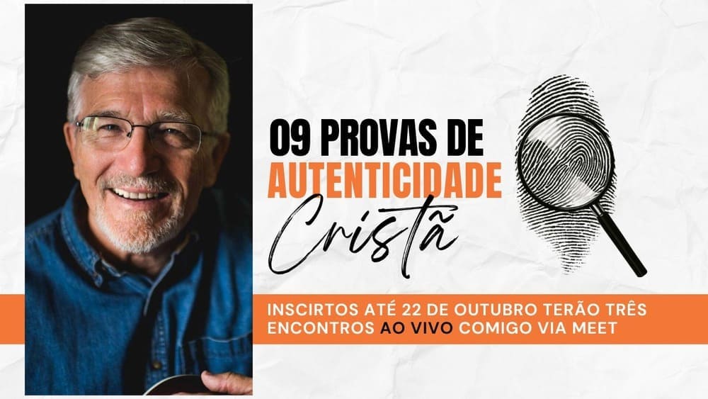 Capa do curso Nove provas de autenticidade cristã